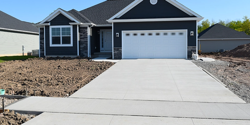 Stamped Concrete Patio and Driveway Repair