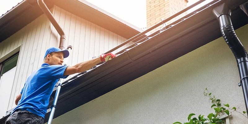 Seamless Aluminum Gutter Installation