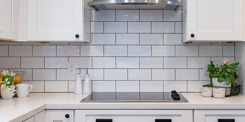 Custom Tile Backsplash and Shower Installation
